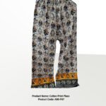 Cotton Print Plazo