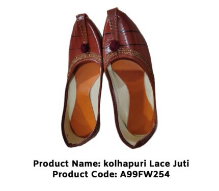 kolhapuri Lace Juti