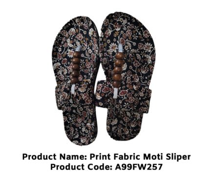 Print Fabric Moti Sliper