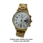 Golden Men Watch
