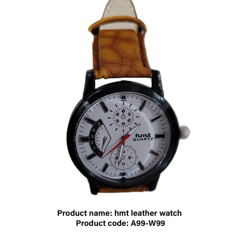 HMT Leather Watch