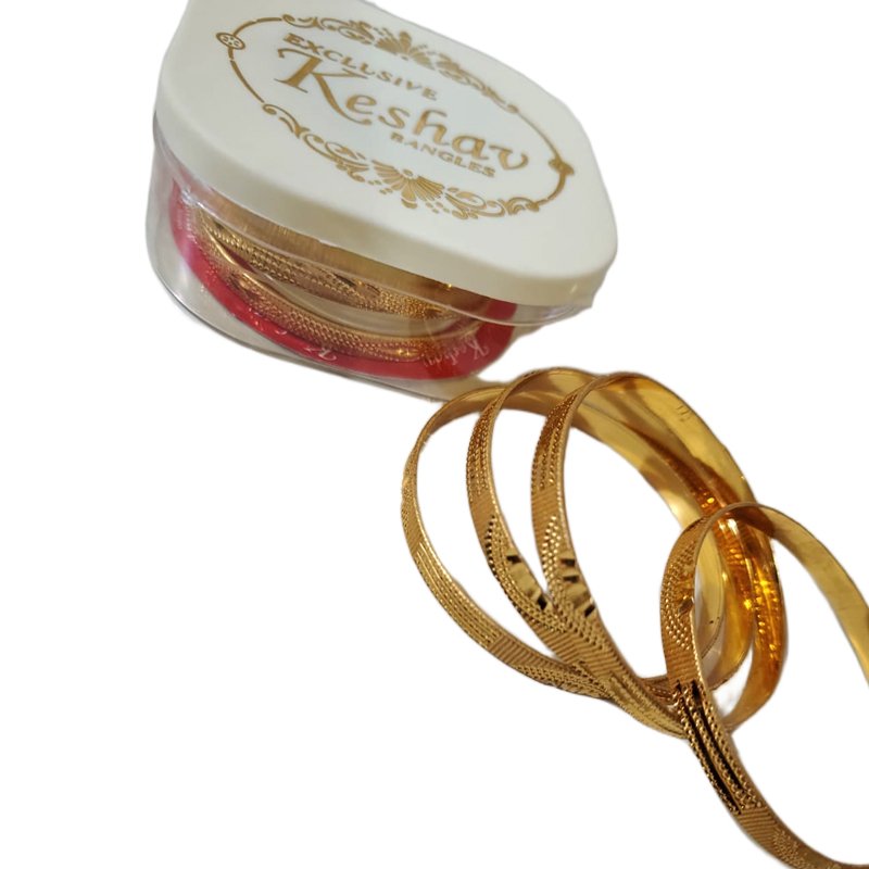 4p Mix Bangle Golden